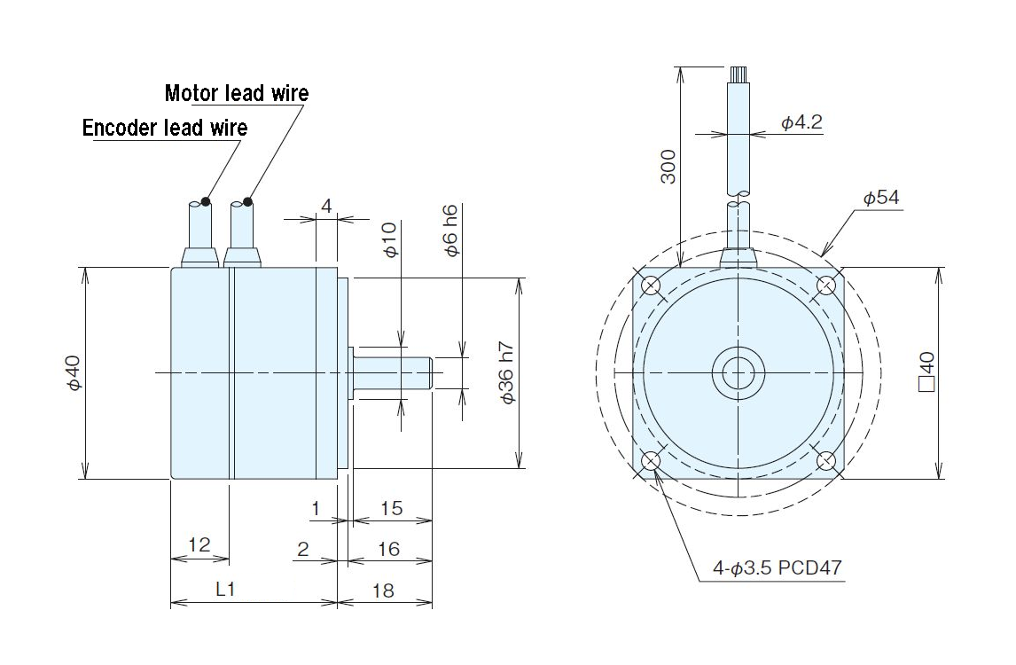 MDS/MDH-40シリーズ│小型ダイレクトドライブモータのマイクロテック