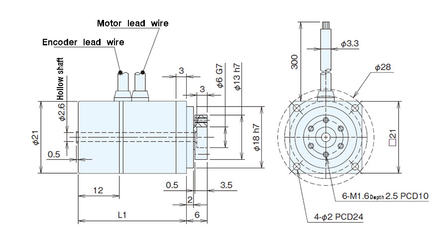 MDS/MDH-20シリーズ│小型ダイレクトドライブモータのマイクロテック